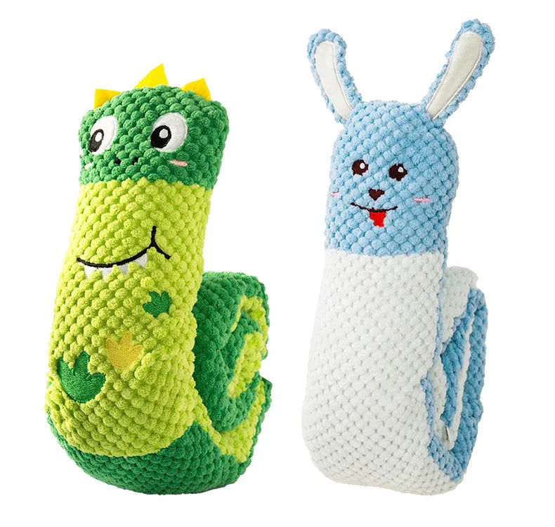 Interactive Plush Snail Puzzle Toy