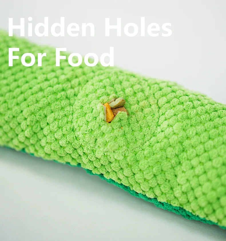 Interactive Plush Snail Puzzle Toy